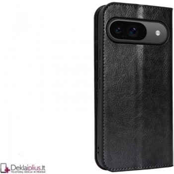 Telone grynos odos dėklas - juodas (Google Pixel 9/Pixel 9 Pro)